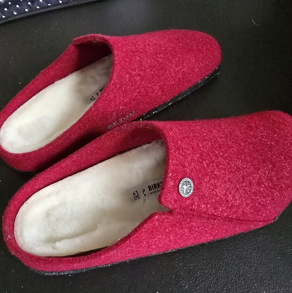 Birkenstock Zermatt Shearling Wool Clogs - Picture 2 of 5